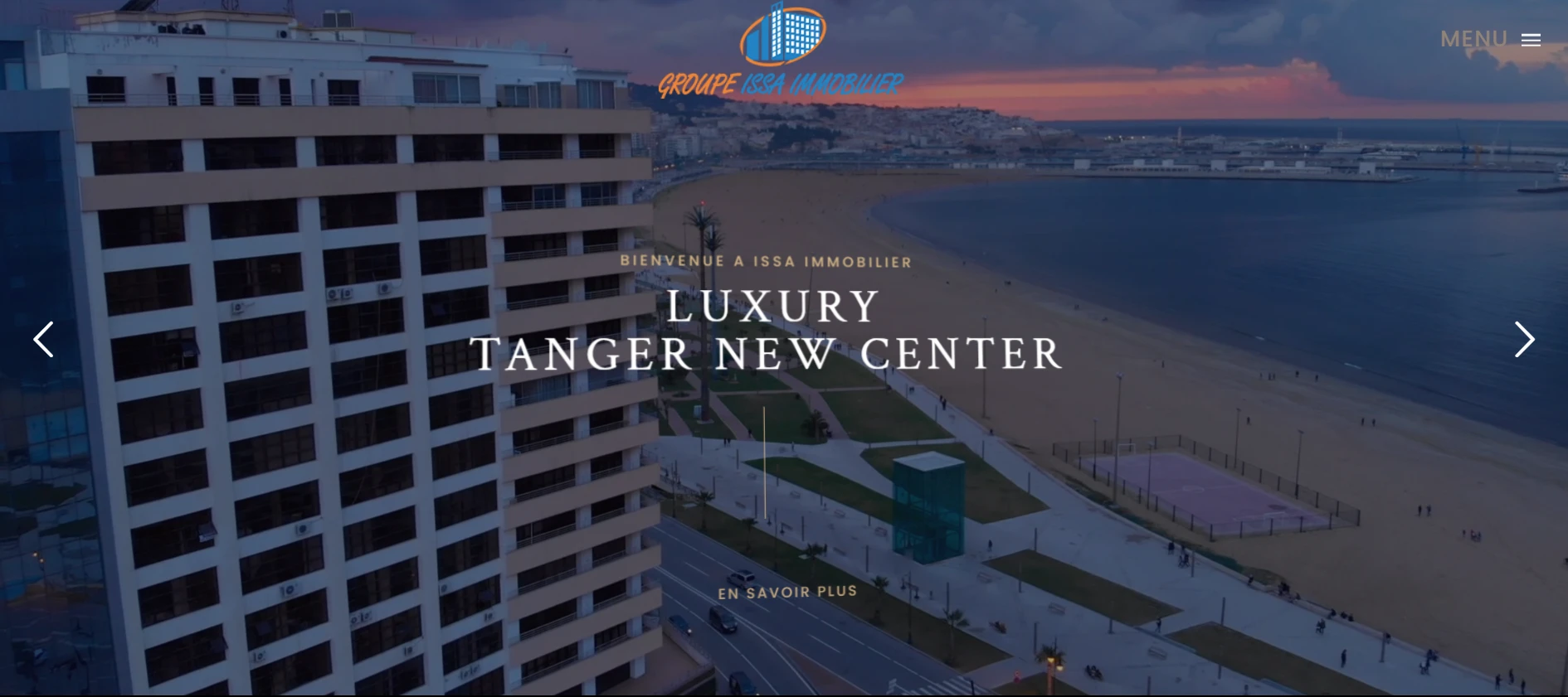 Digital Agency Landing page based in Tangier